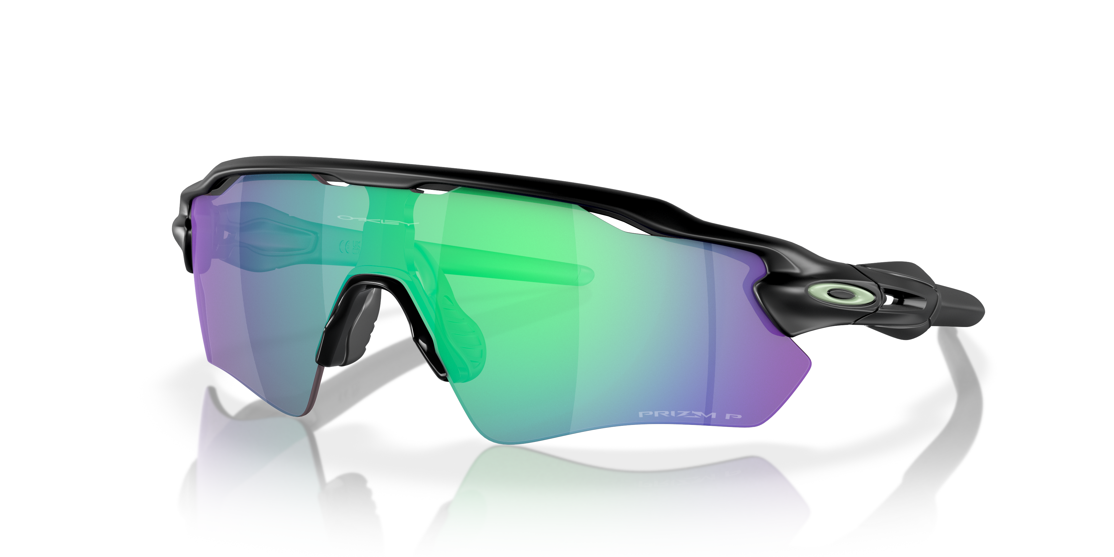 Oakley Radar EV Path 0OO9208 9208F0 Mat Crna / Prizm Jade Polarized – sportske polarizirane naočale za jarko svjetlo