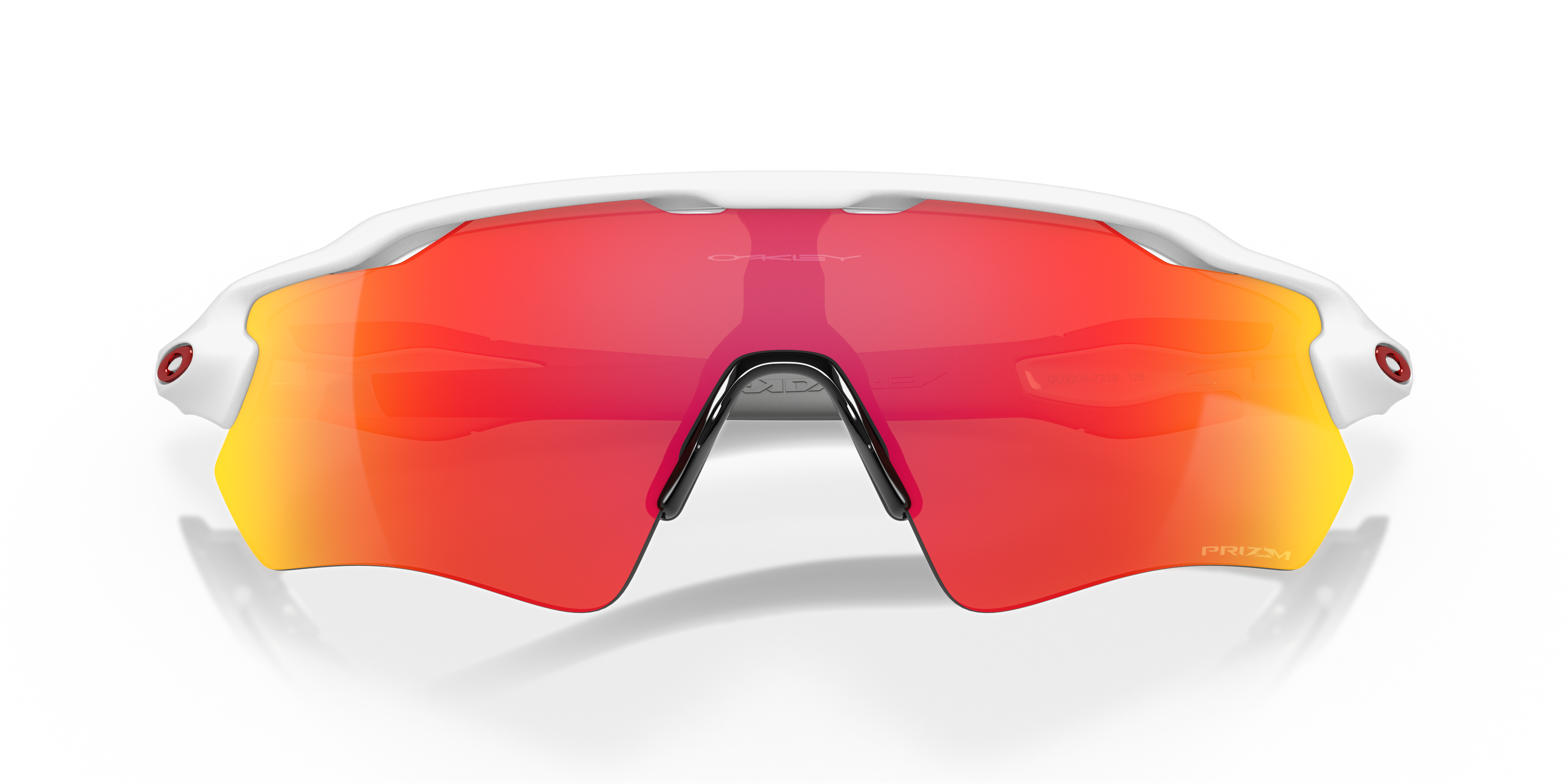 Oakley Radar EV Path 0OO9208 920872 Polirana Bijela / Prizm Ruby – sportske unisex naočale za jarko svjetlo