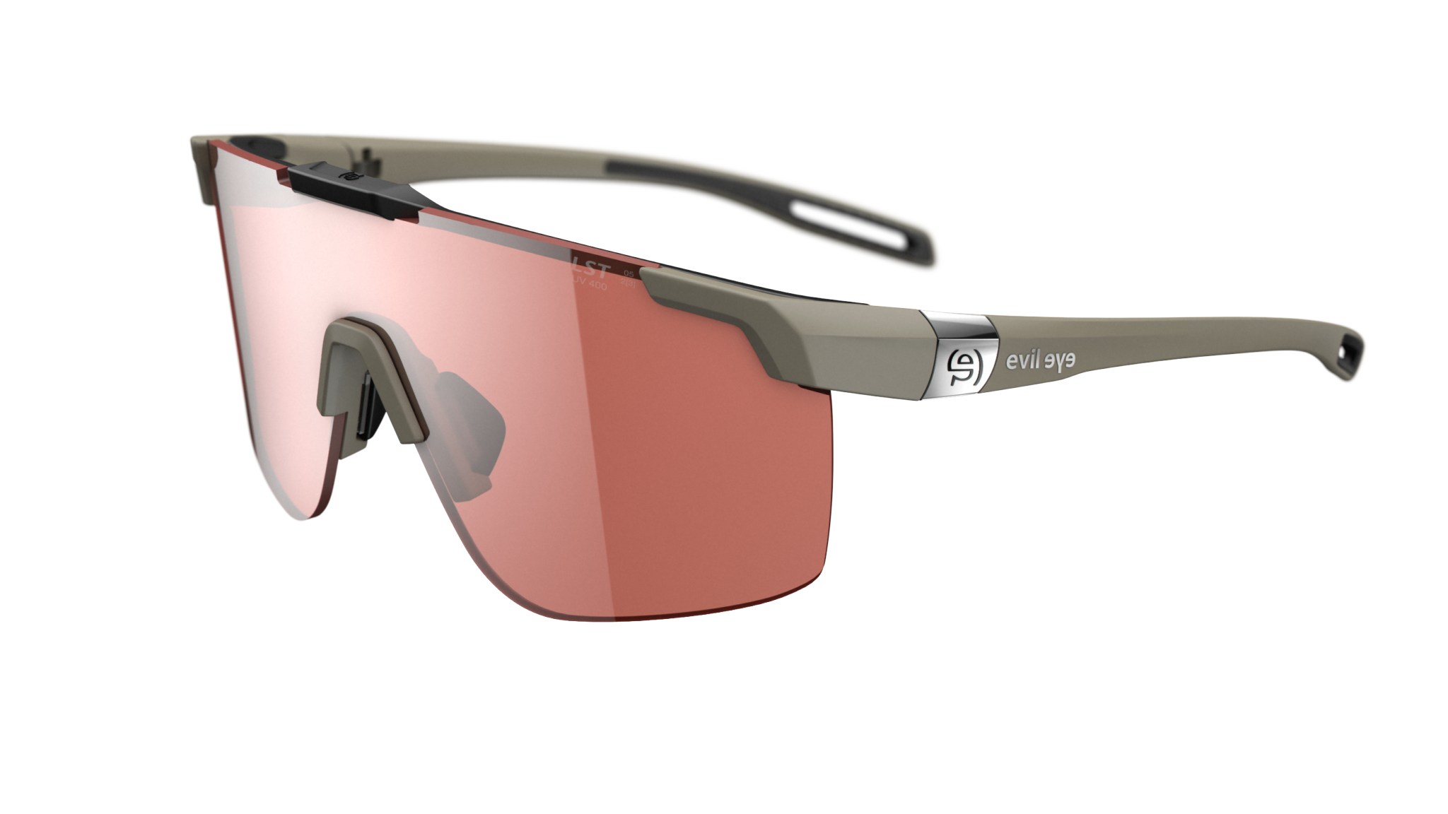 evil eye speedsense II e053/75 6600 stone siva mat / LST® active silver M - bocni prikaz