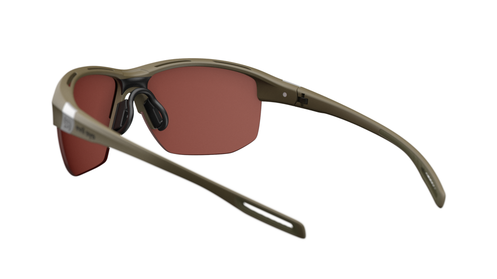 evil eye elate.t e019/75 6000 khaki mat / LST® polarized silver - straznji prikaz