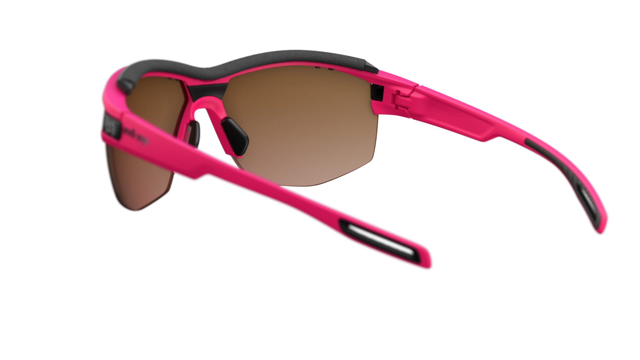 evil eye pathline pro e042/75 3500 neon ružičasta mat / LST® active crvena M - straznji prikaz