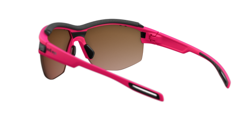 evil eye pathline pro e042/75 3500 neon ružičasta mat / LST® active crvena M - straznji prikaz