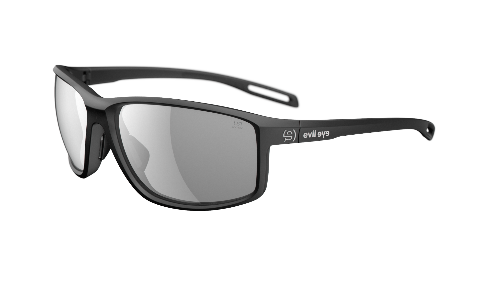 evil eye stoked e022/75 9100 crna mat / LST® siva silver - bocni prikaz