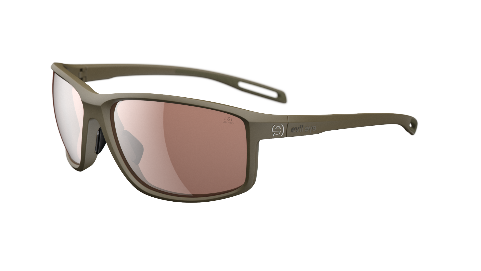 evil eye stoked e022/75 6000 khaki mat / LST® contrast silver - bocni prikaz