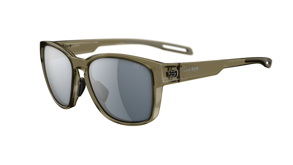 evil eye mira e055/75 5500 maslinasta prozirna / LST® siva silver M - bocni prikaz
