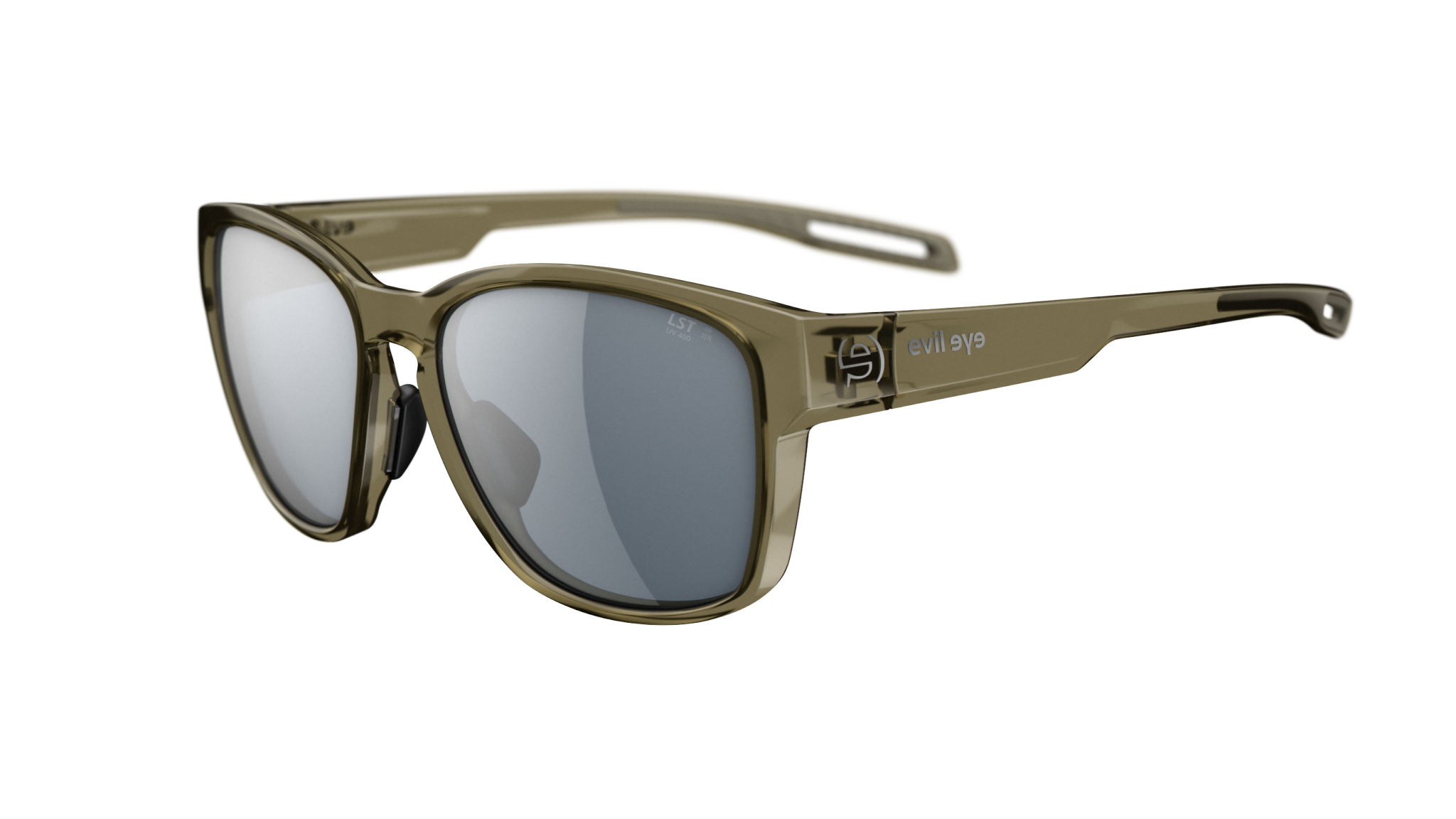 evil eye mira e055/75 5500 maslinasta prozirna / LST® siva silver M - bocni prikaz
