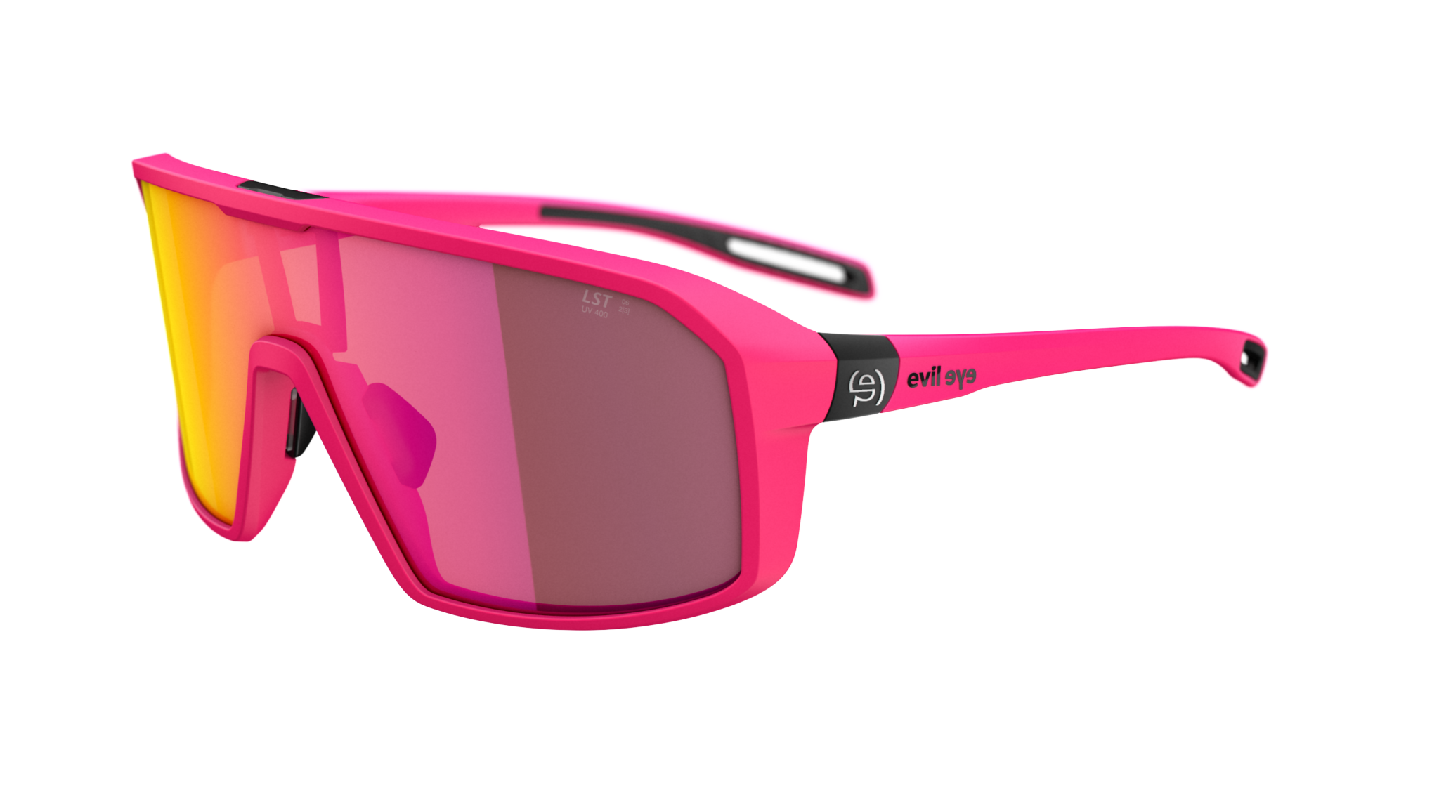 evil eye raodsense e037/75 3500 neon ružičasta mat / LST® active crvena Mr - bocni prikaz