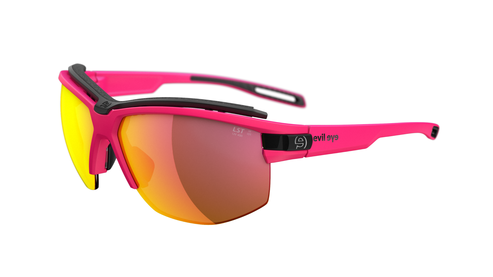 evil eye pathline pro e042/75 3500 neon ružičasta mat / LST® active crvena M - bocni prikaz