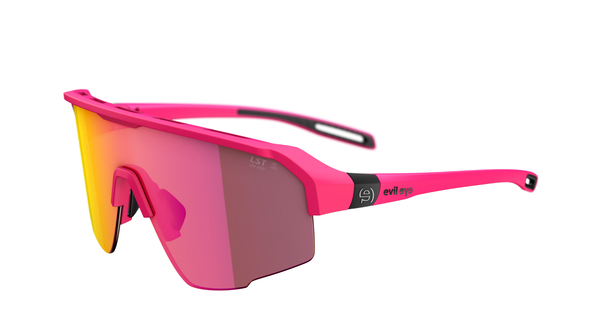 evil eye trailsense e045/75 3500 neon ružičasta mat / LST® active crvena M - bocni prikaz