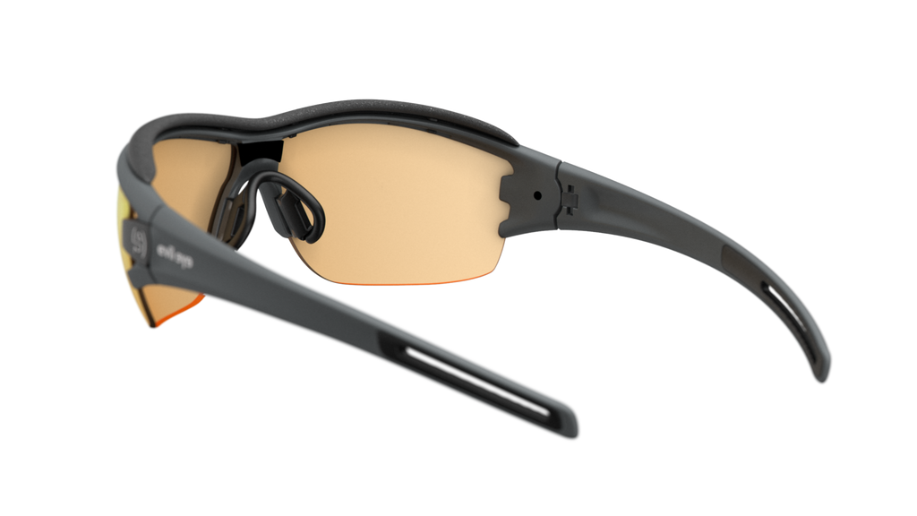 evil eye trace ng pro e030/75 6700 tamno siva mat / LST® bright VARiO ljubičasta mirror - straznji prikaz