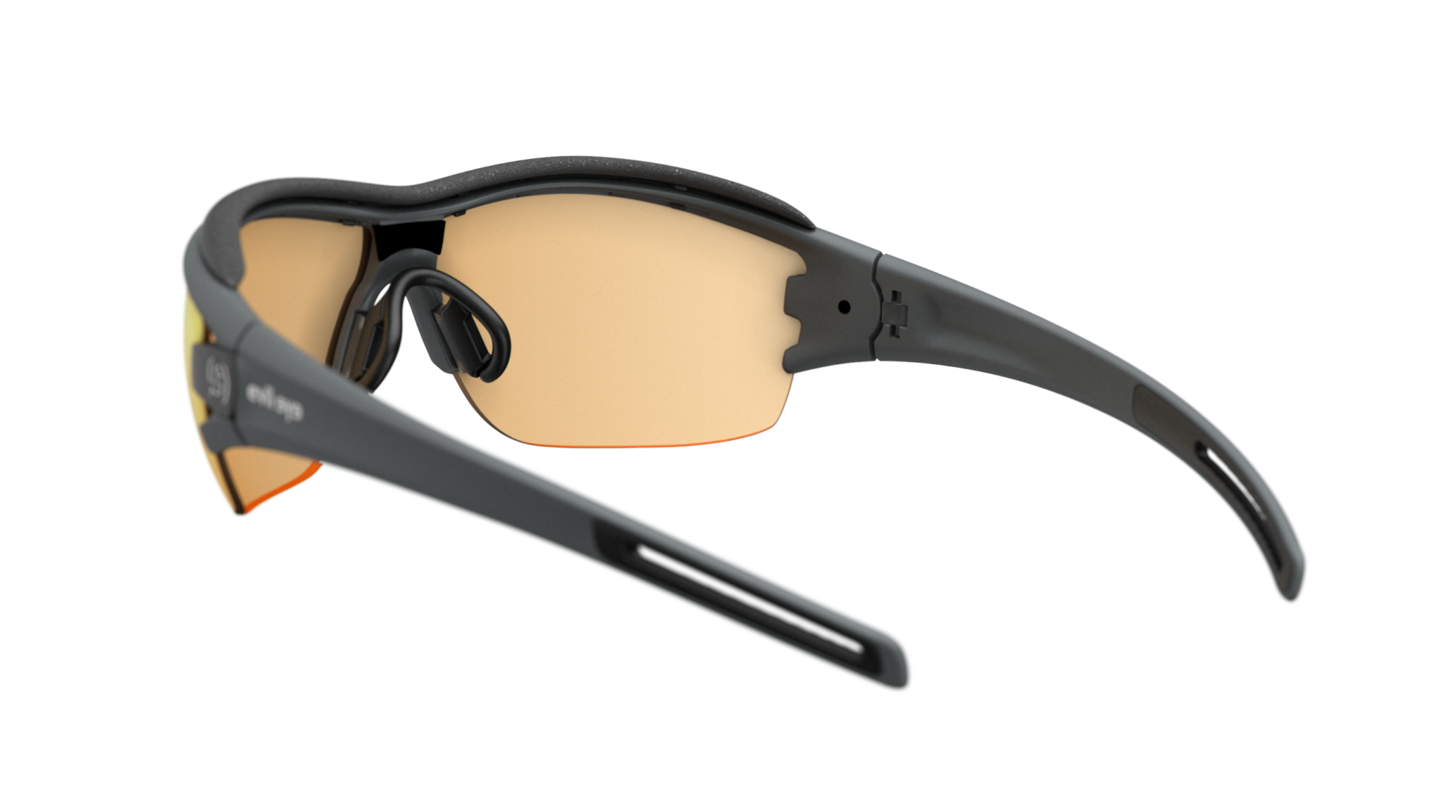 evil eye trace ng pro e030/75 6700 tamno siva mat / LST® bright VARiO ljubičasta mirror - straznji prikaz