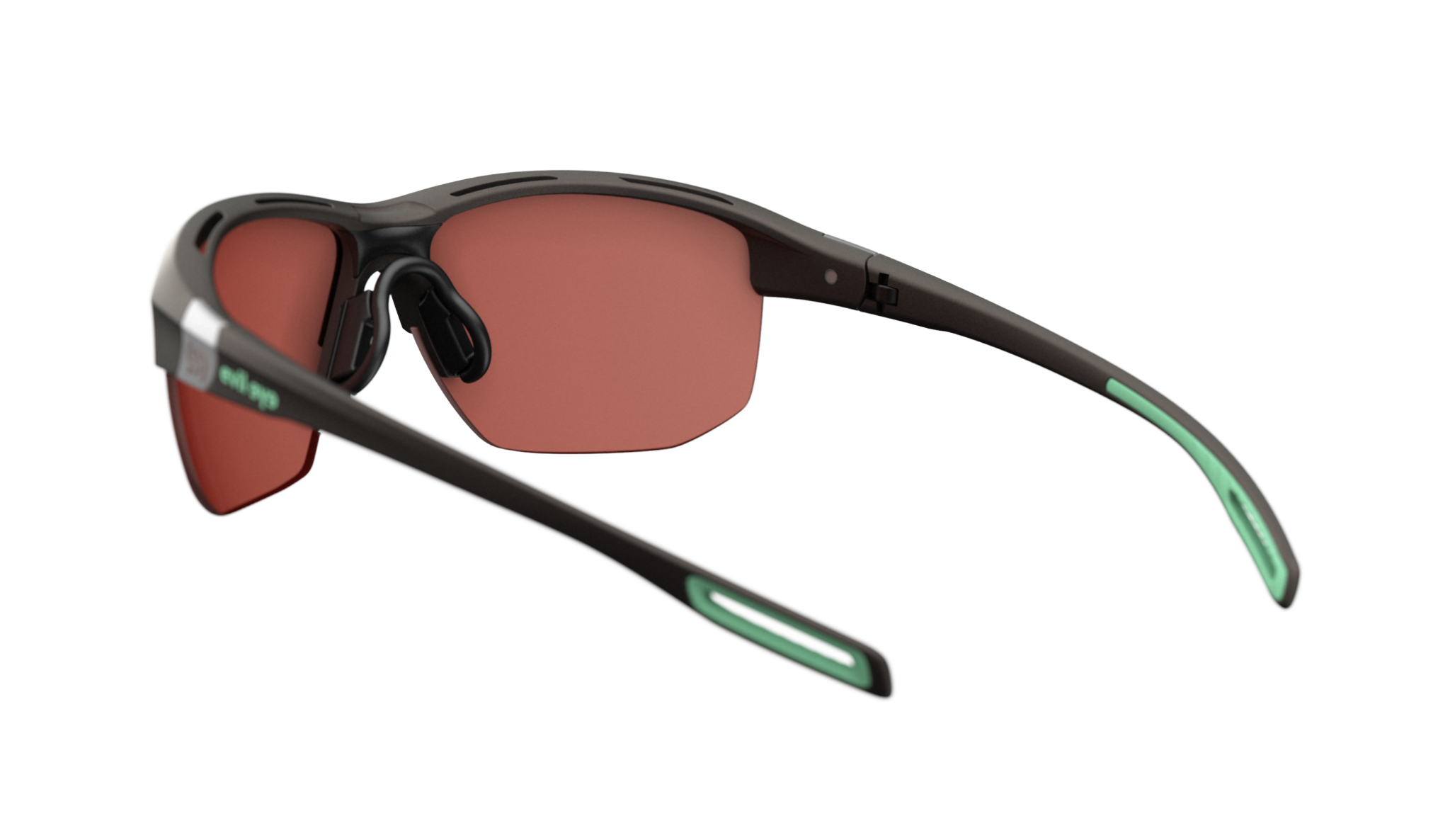 evil eye elate.t e019/75 6100 dark smeđa metalik / LST® active silver - straznji prikaz