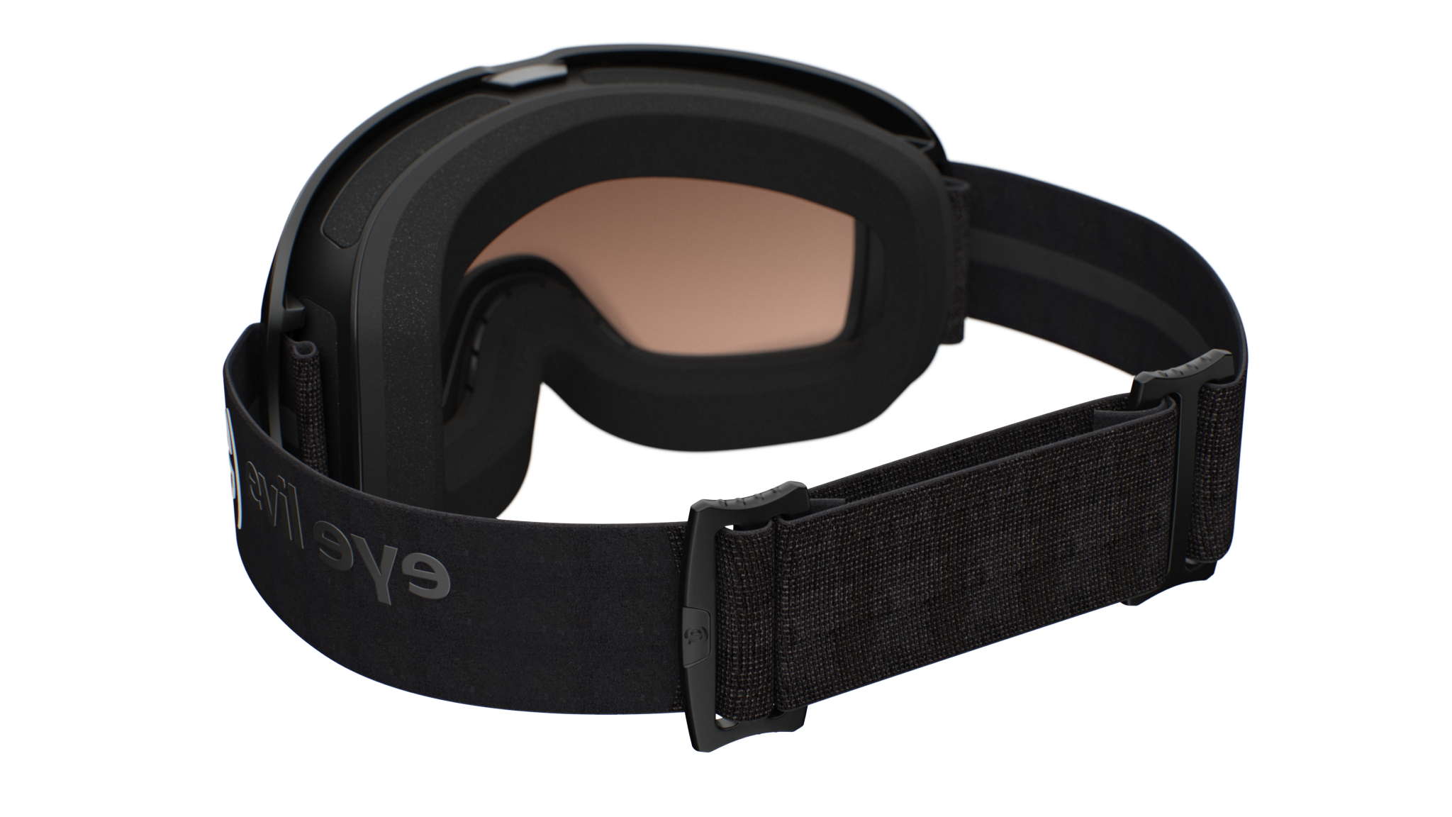 evil eye peaksight cl e605/75 9000 crna mat / clear /  LST® active plava mirror light - straznji prikaz