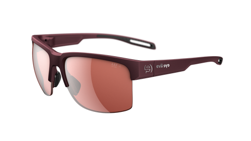 evil eye coastline e048/75 3000 dark crvena mat / LST® active silver M - bocni prikaz
