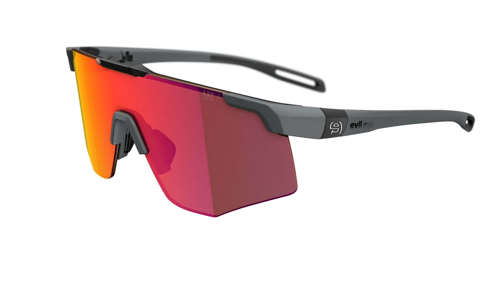 evil eye speedsense e052/75 6600 tamno siva mat / LST® active crvena M - bocni prikaz