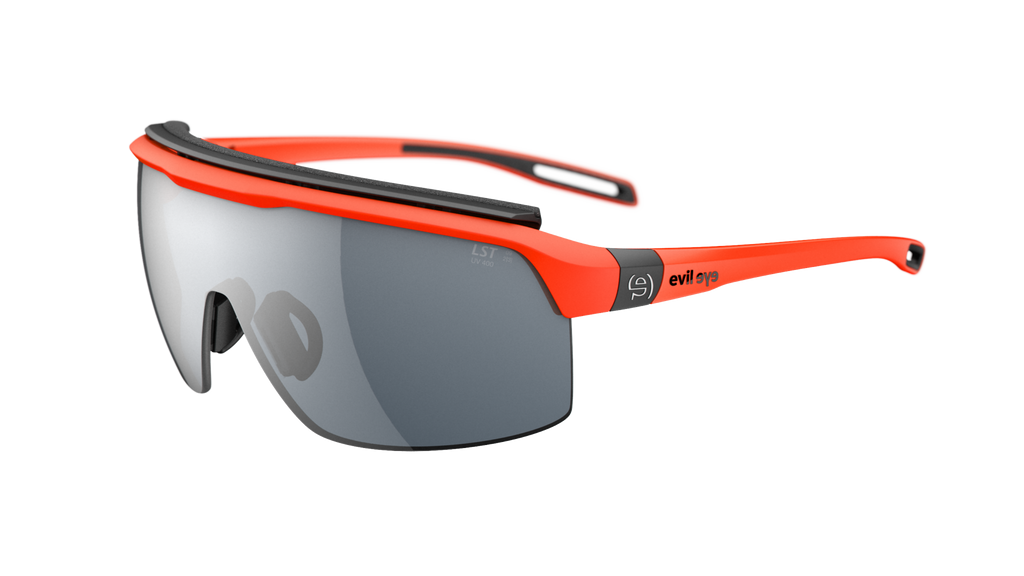 evil eye traileye pro e016/75 2500 neon narančasta mat / LST® siva silver - bocni prikaz
