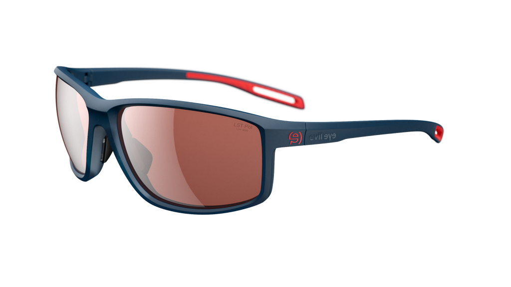 evil eye stoked e022/75 4600 tamno plava mat / LST® polarized silver - bocni prikaz