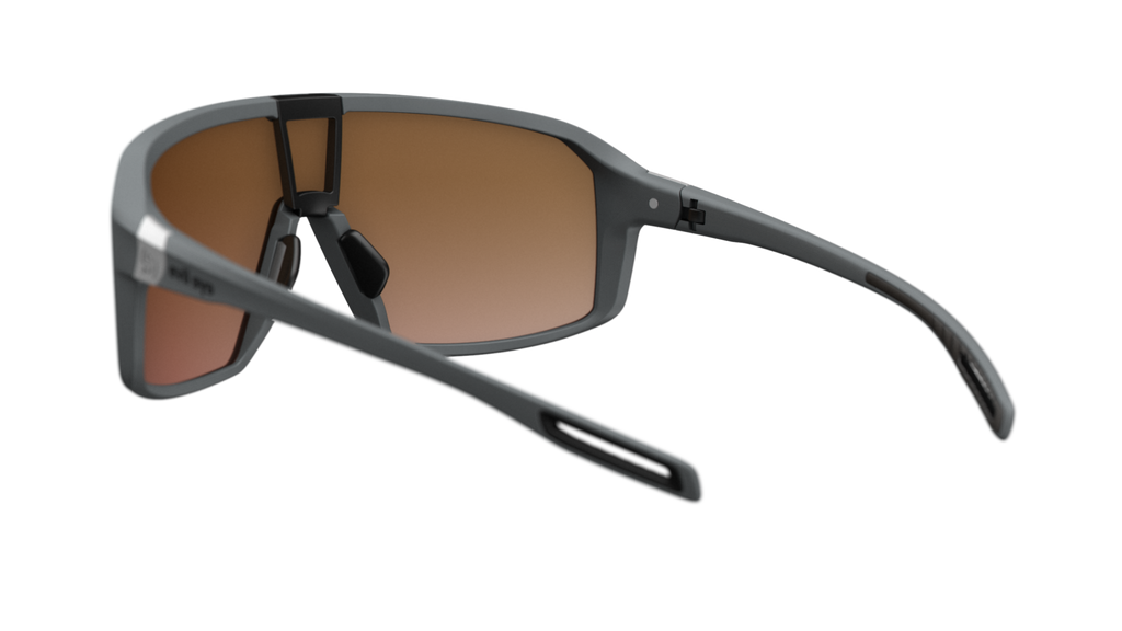 evil eye roadsense e037/75 6500 tamno siva mat / LST® active crvena mirrorr - straznji prikaz