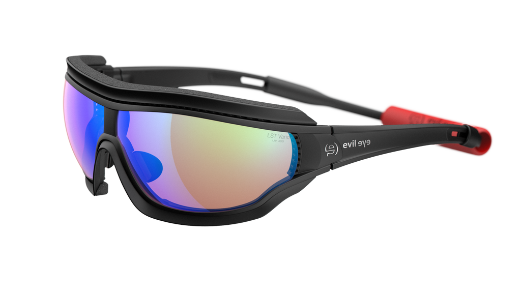 evil eye fusor pro e005/75 9300 crna mat / LST® bright VARiO plava mirror - bocni prikaz
