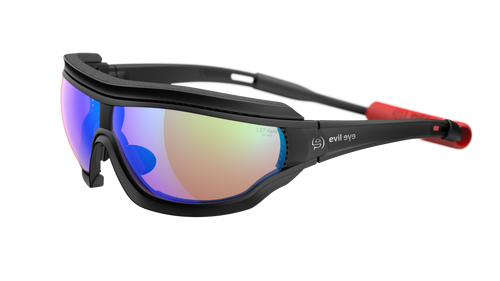 evil eye fusor pro e005/75 9300 crna mat / LST® bright VARiO plava mirror - bocni prikaz