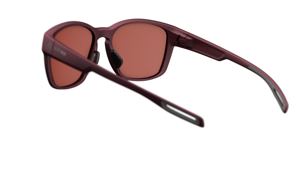 evil eye mira e055/75 3000 dark crvena mat / LST® active silver M - straznji prikaz