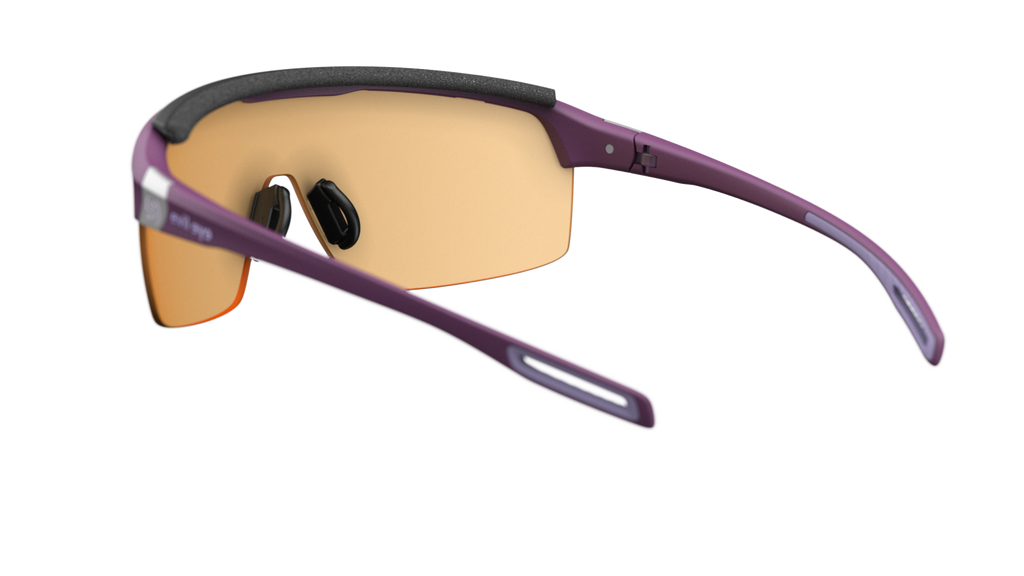 evil eye traileye pro e016/75 4000 violet mat / LST® bright VARiO ljubičasta mirror - straznji prikaz