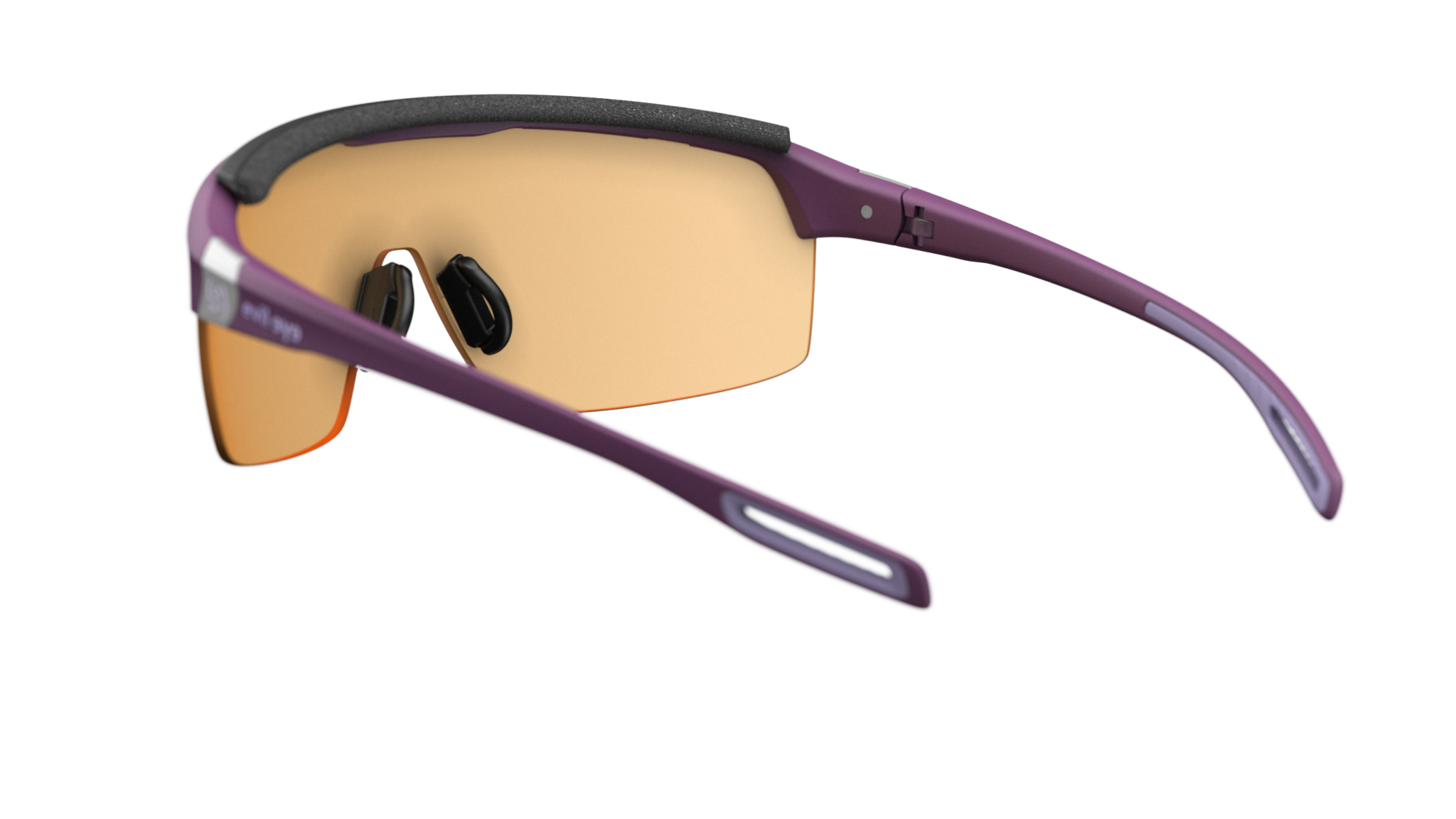 evil eye traileye pro e016/75 4000 violet mat / LST® bright VARiO ljubičasta mirror - straznji prikaz