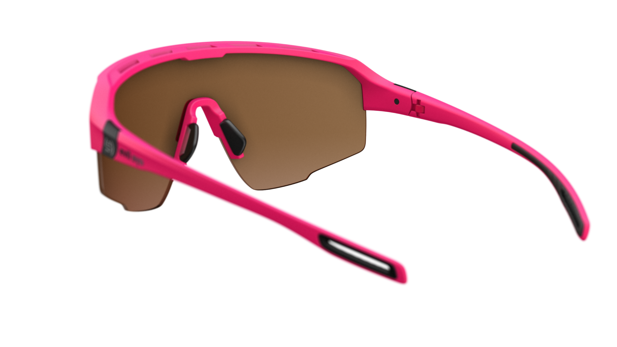 evil eye trailsense e045/75 3500 neon ružičasta mat / LST® active crvena M - straznji prikaz