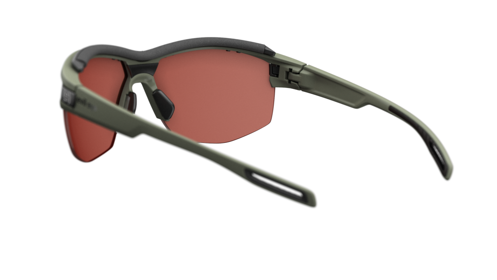 evil eye pathline pro e042/75 5600 forest zelena mat / LST® active silver - straznji prikaz