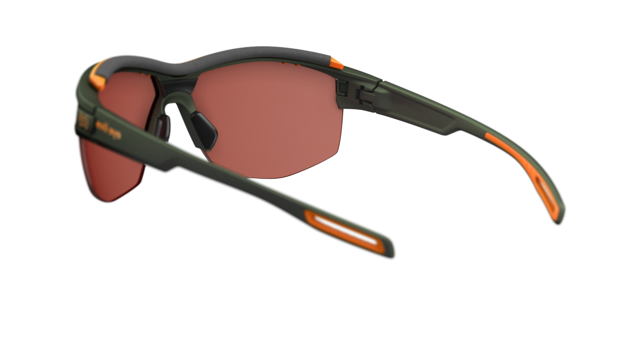 evil eye pathline pro e042/75 5500 tamno zelena metalik / LST® active silver M - straznji prikaz