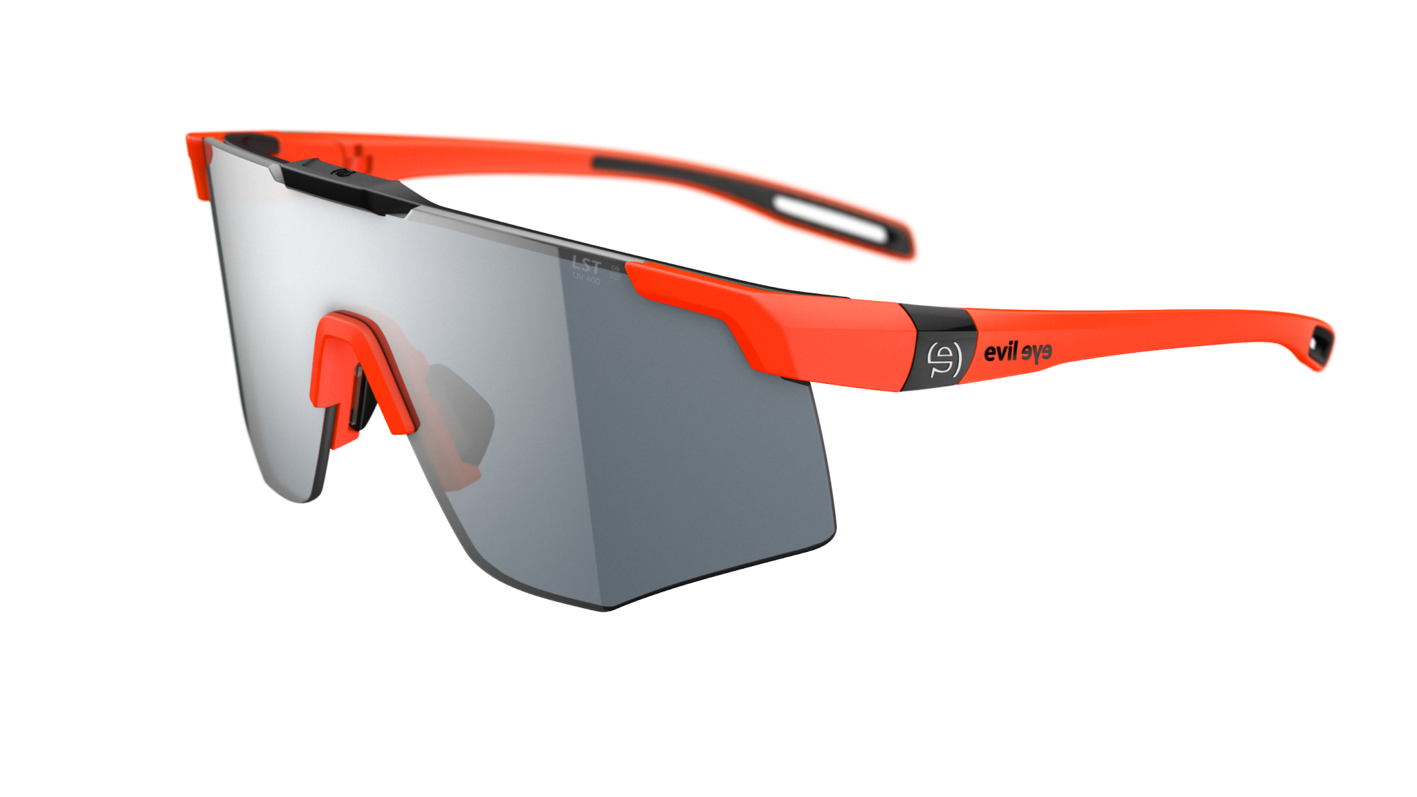evil eye speedsense e052/75 2500 neon narančasta mat / LST® siva silver M - bocni prikaz