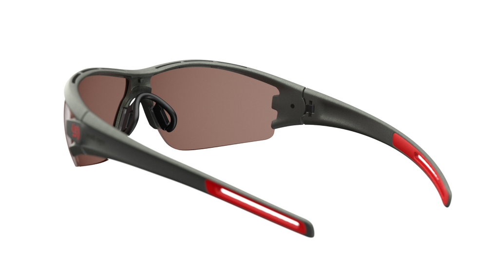 evil eye trace e002/75 6500 dark maslinasta metalik / LST® contrast silver - straznji prikaz