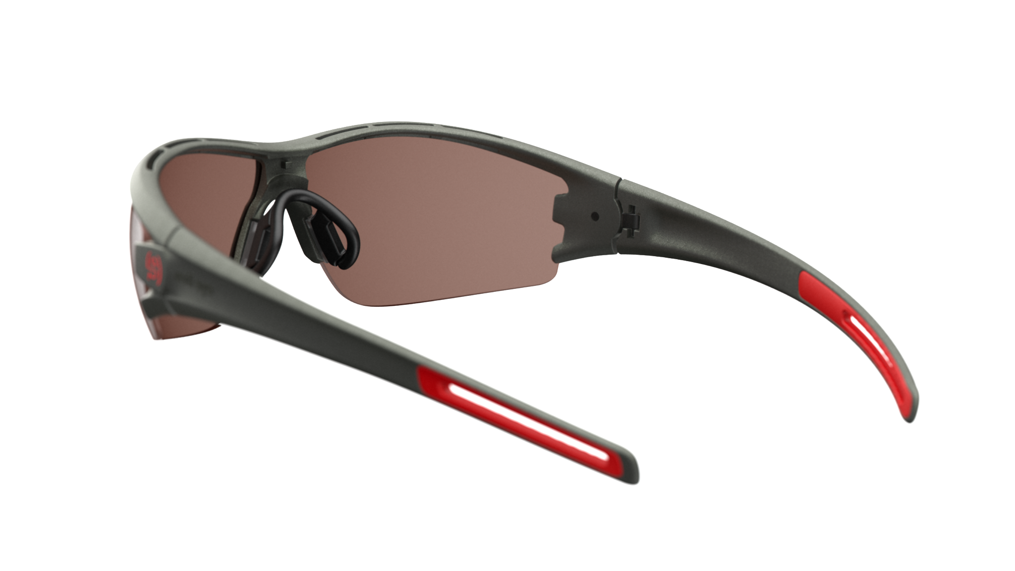 evil eye trace e002/75 6500 dark maslinasta metalik / LST® contrast silver - straznji prikaz