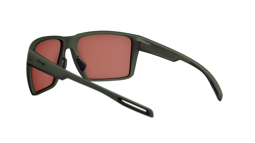evil eye seaside e038/75 5600 dark zelena metalik / LST® active silver - straznji prikaz