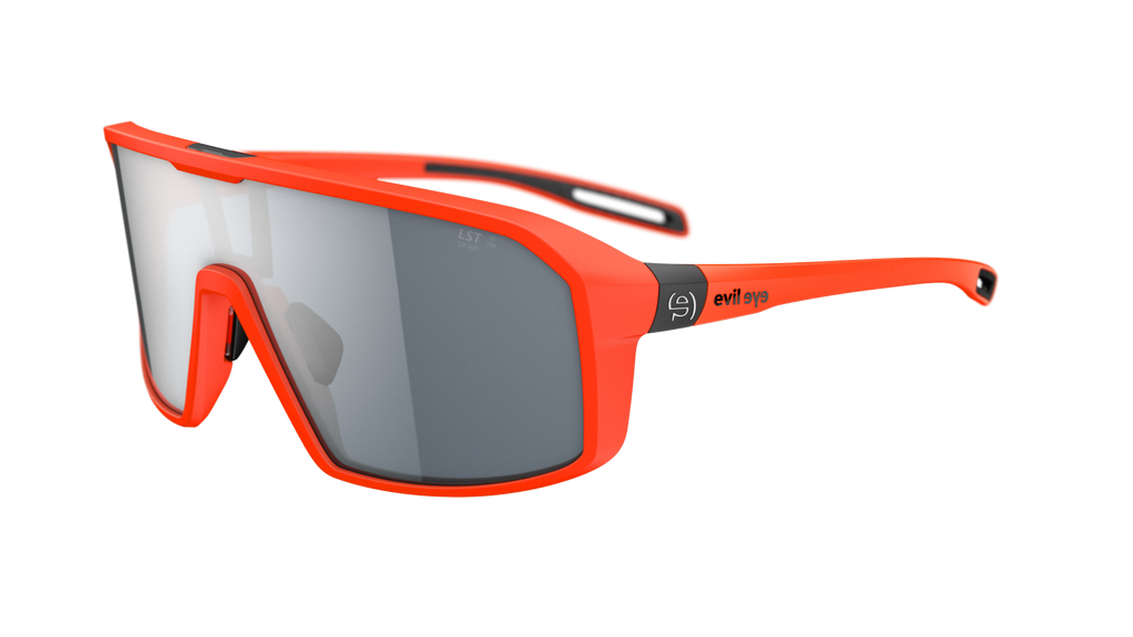 evil eye roadsense e037/75 2500 neon narančasta mat / LST® siva silver - bocni prikaz