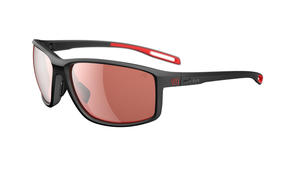 evil eye stoked e022/75 9000 crna mat / LST® active silver - bocni prikaz