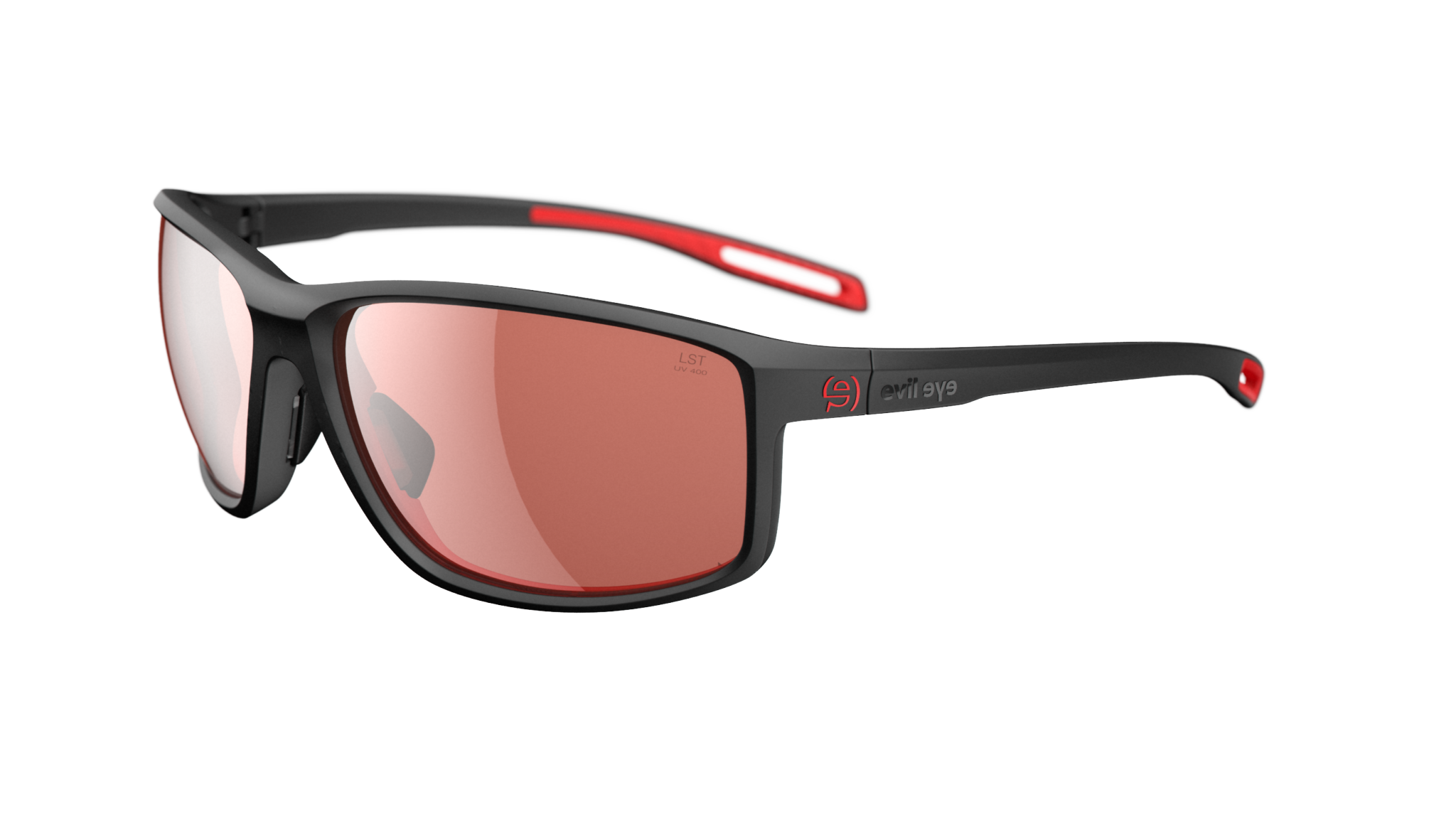 evil eye stoked e022/75 9000 crna mat / LST® active silver - bocni prikaz