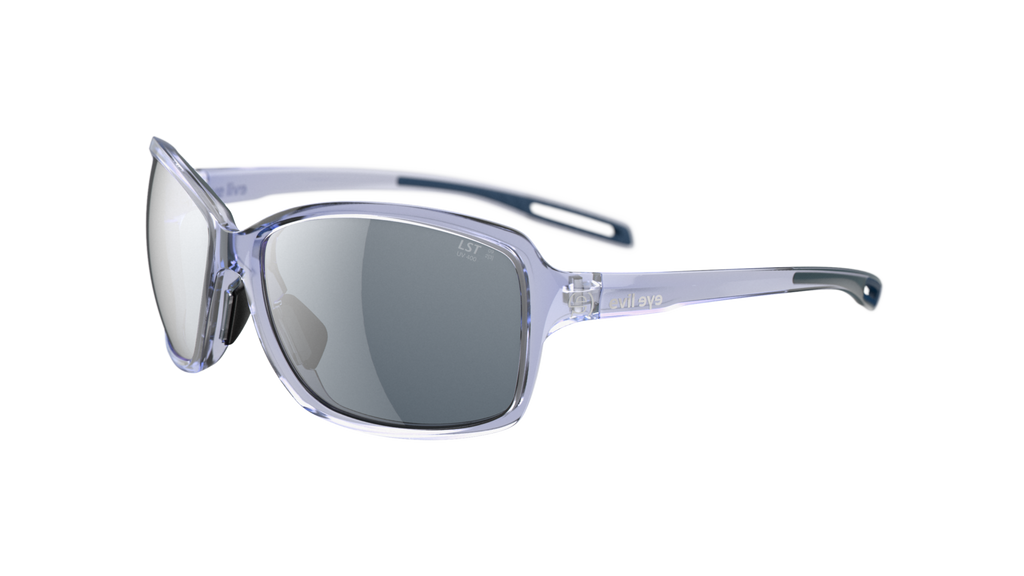 evil eye basou e018/75 4200 lavender prozirna / LST® siva silver - bocni prikaz