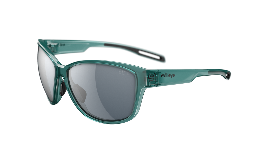 evil eye pika e044/75 5500 aqua zelena prozirna / LST® siva silver M - bocni prikaz