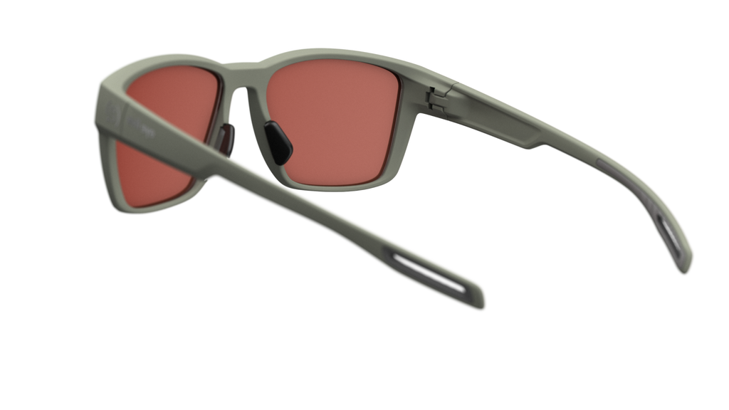 evil eye flare e054/75 5500 forest zelena mat / LST® active silver M - straznji prikaz