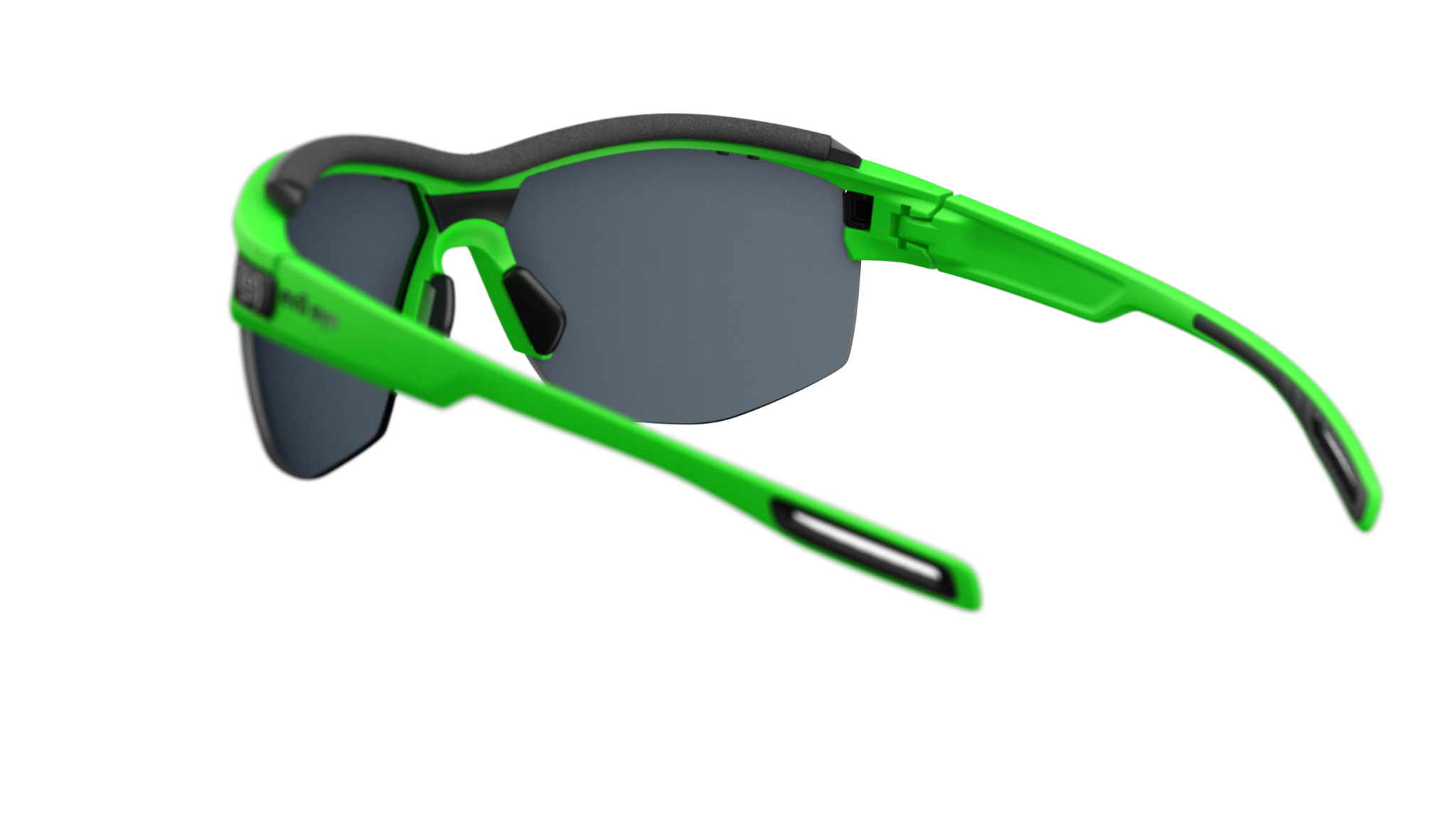 evil eye pathline pro e042/75 5800 neon zelena mat / LST® siva silver M - straznji prikaz