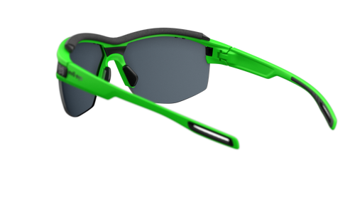 evil eye pathline pro e042/75 5800 neon zelena mat / LST® siva silver M - straznji prikaz
