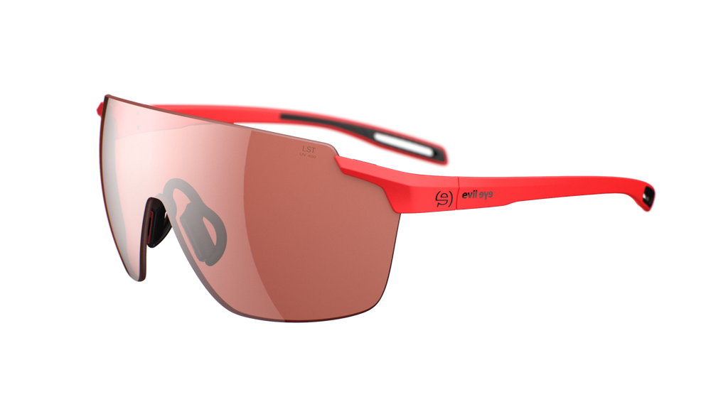 evil eye vistair-x e029/75 3000 ee crvena mat / LST® active silver - bocni prikaz