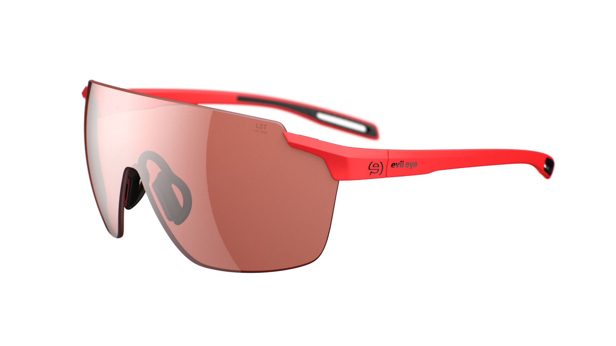evil eye vistair-x e029/75 3000 ee crvena mat / LST® active silver - bocni prikaz