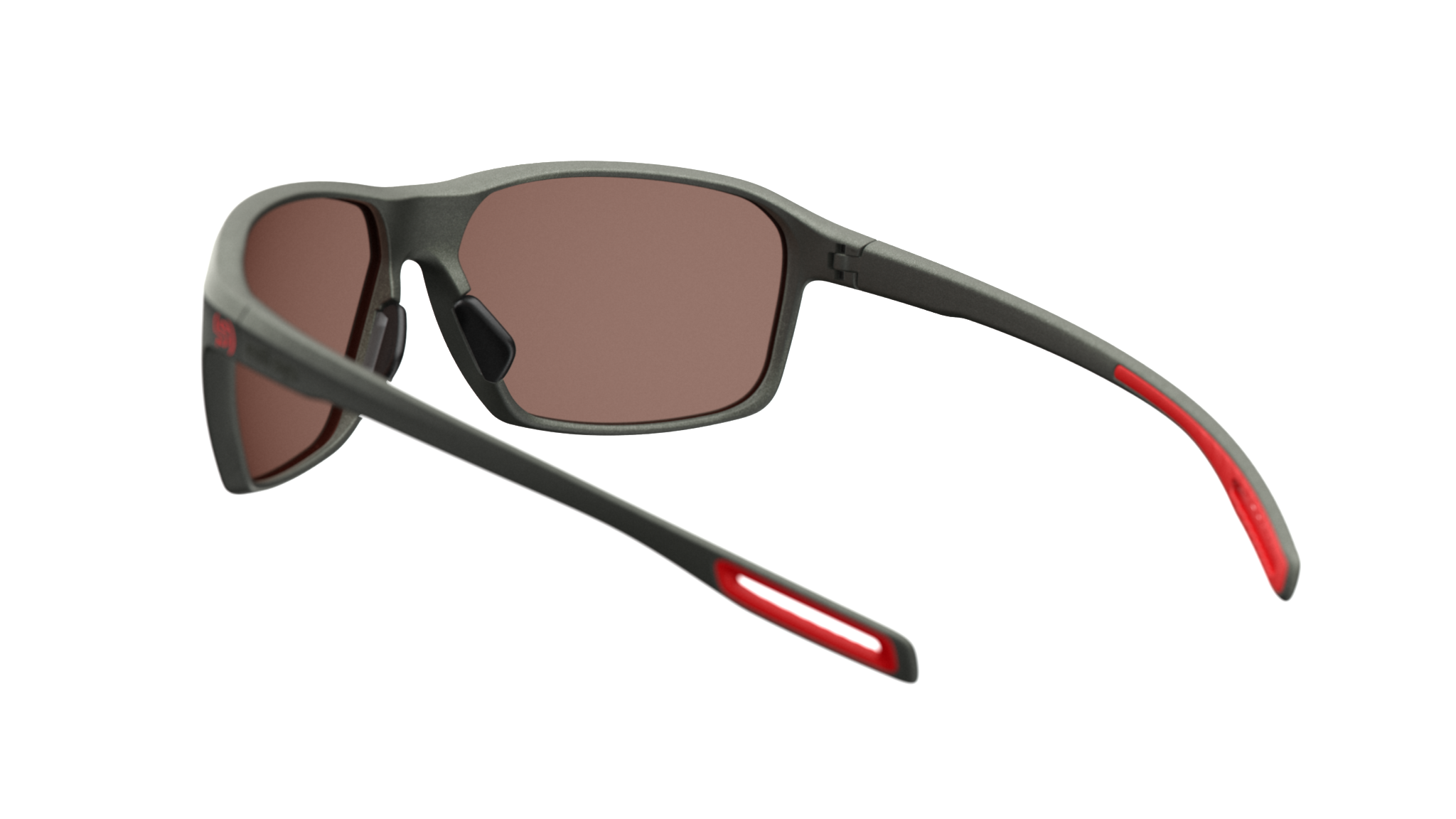 evil eye nook e011/75 6500 dark maslinasta metalik / LST® contrast silver - straznji prikaz