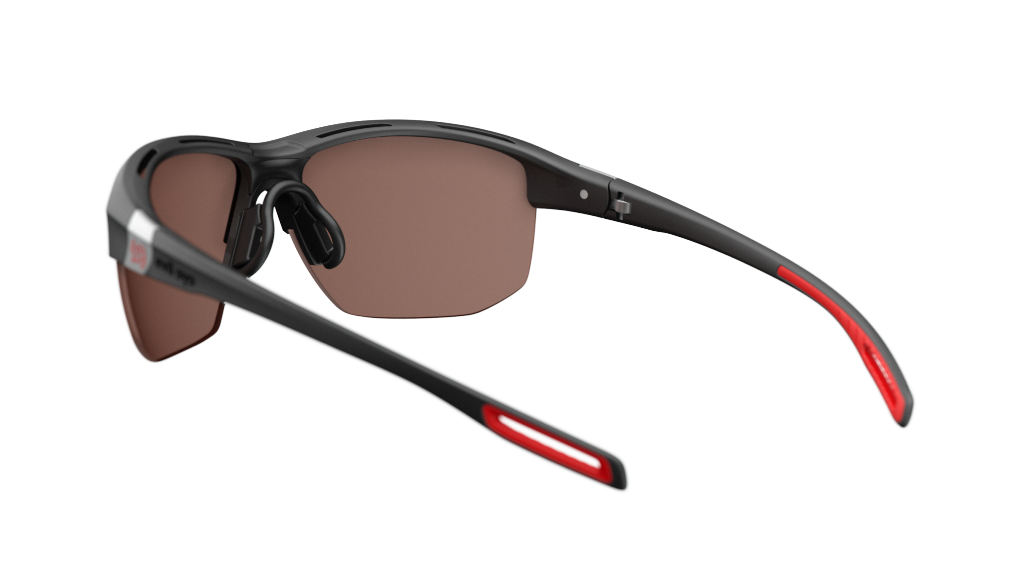 evil eye elate.t e019/75 9000 crna mat / LST® contrast silver - straznji prikaz