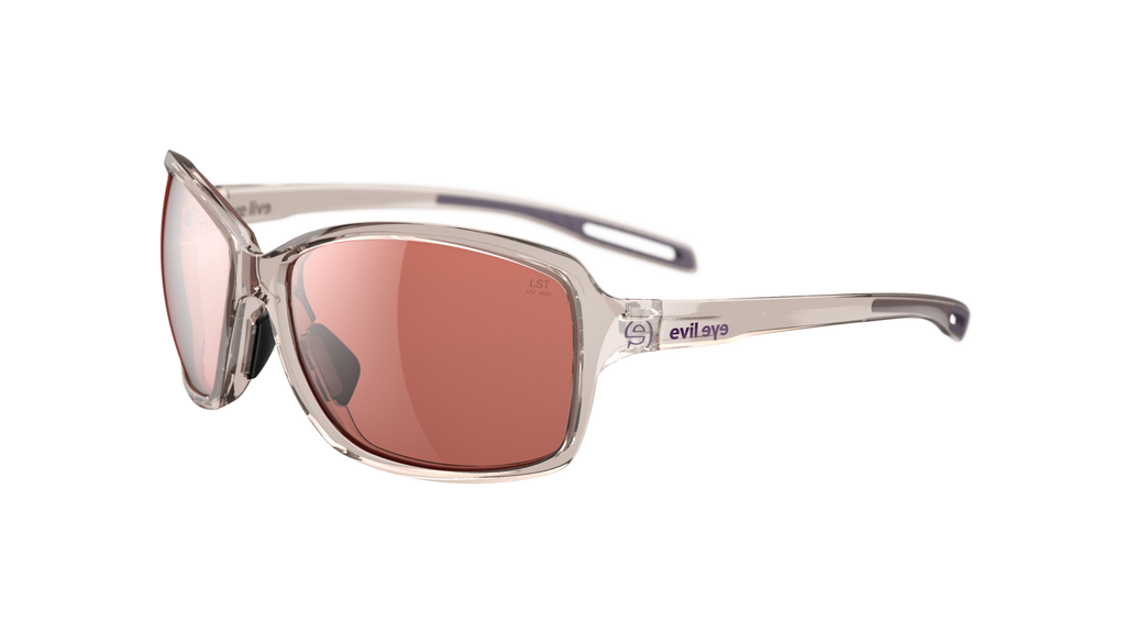 evil eye basou e018/75 8600 rosé prozirna / LST® active silver - bocni prikaz