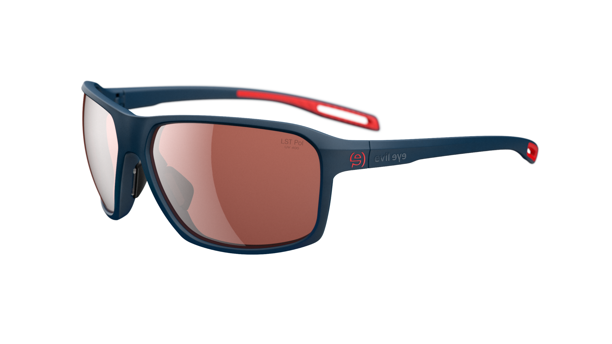 evil eye nook e011/75 4600 tamno plava mat / LST® polarized silver - bocni prikaz
