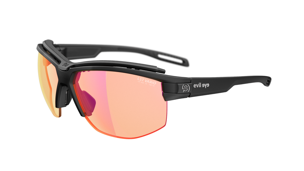 evil eye pathline pro e042/75 9000 crna mat / LST® bright VARiO 
ljubičasta mirror - bocni prikaz