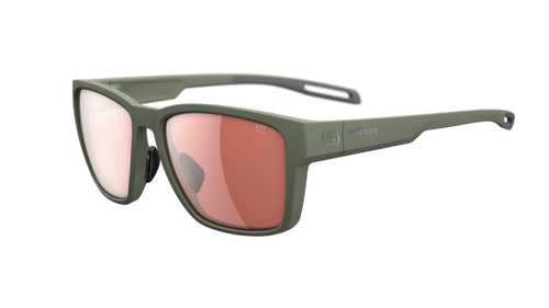 evil eye flare e054/75 5500 forest zelena mat / LST® active silver M - bocni prikaz